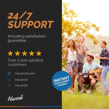 HAVENDI® Struny do gitary koncertowej z nylonu [13040000314]